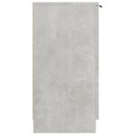 vidaXL Botník betónový sivý 59x35x70 cm spracované drevo – Obrázok 4