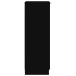 vidaXL Botník čierny 30x35x100 cm kompozitné drevo – Obrázok 7