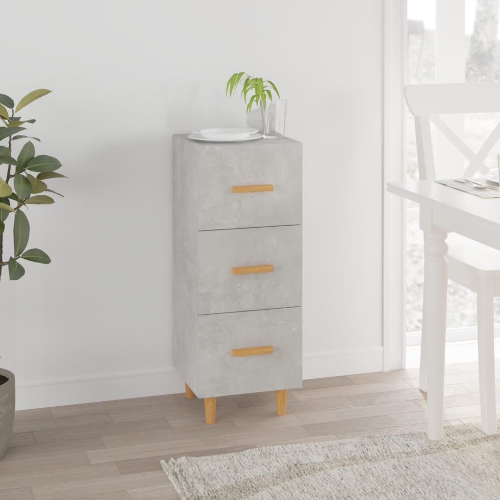 VXL8720287080800_m_en_hd_1.jpg vidaXL Komoda betónovo sivá 34,5x34x90 cm spracované drevo – Obrázok 1