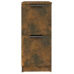 vidaXL Komody 2 ks dymový dub 30x30x70 cm spracované drevo – Obrázok 5