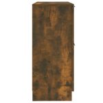 vidaXL Komody 2 ks dymový dub 30x30x70 cm spracované drevo – Obrázok 7