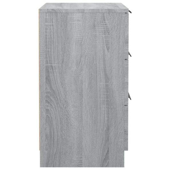 vidaXL Nočný stolík sivý dub sonoma 40x36x65 cm – Obrázok 7