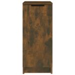 vidaXL Botník dymový dub 30x35x70 cm spracované drevo – Obrázok 5