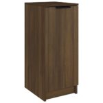 vidaXL Botník hnedý dub 30x35x70 cm spracované drevo – Obrázok 2