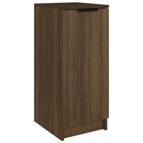 vidaXL Botník hnedý dub 30x35x70 cm spracované drevo – Obrázok 2