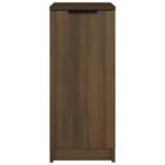 vidaXL Botník hnedý dub 30x35x70 cm spracované drevo – Obrázok 5