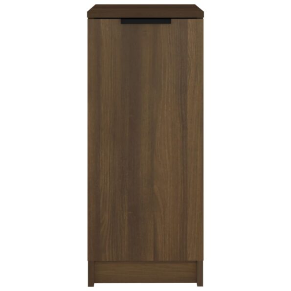 vidaXL Botník hnedý dub 30x35x70 cm spracované drevo – Obrázok 5