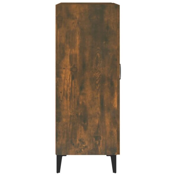 vidaXL Komoda dymový dub 69,5x34x90 cm kompozitné drevo – Obrázok 8