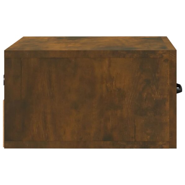 vidaXL Nástenné nočné stolíky 2 ks dymový dub 35x35x20 cm – Obrázok 8