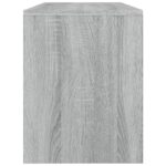 vidaXL Taburetka sivý dub sonoma 70x35x45 cm spracované drevo – Obrázok 5