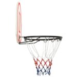 vidaXL Basketbalová doska biela 71x45x2 cm polyetén – Obrázok 3