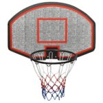 vidaXL Basketbalová doska čierna 90x60x2 cm polyetén – Obrázok 2