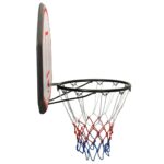 vidaXL Basketbalová doska čierna 90x60x2 cm polyetén – Obrázok 3