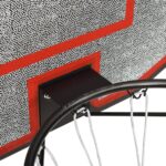 vidaXL Basketbalová doska čierna 90x60x2 cm polyetén – Obrázok 5