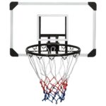vidaXL Basketbalová doska priehľadná 71x45x2,5 cm polykarbonát – Obrázok 2
