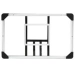 vidaXL Basketbalová doska priehľadná 71x45x2,5 cm polykarbonát – Obrázok 6