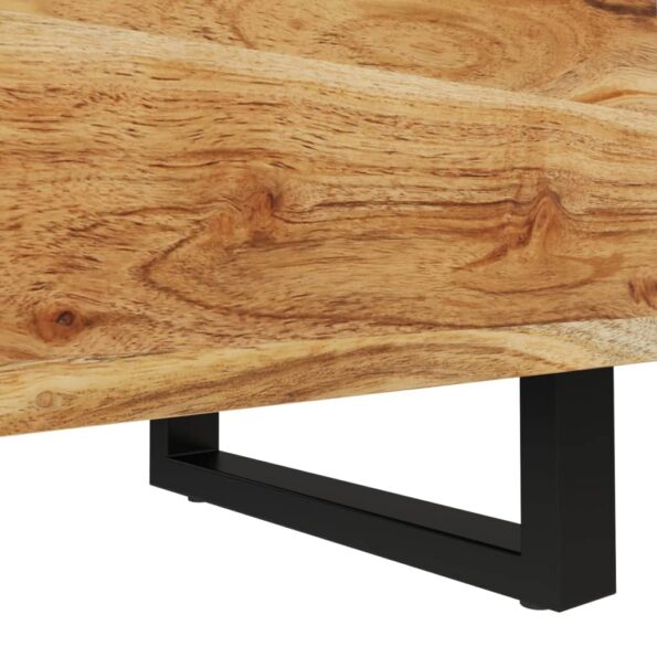vidaXL Nočný stolík 40x33x46 cm akáciový masív – Obrázok 6