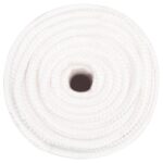 vidaXL Lodné lano biele 16 mm 250 m polypropylén – Obrázok 3