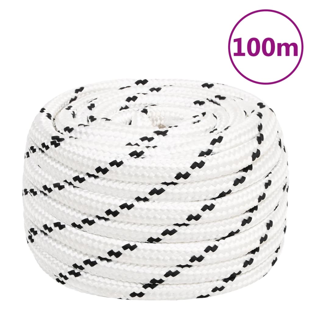 VXL8720287130673_a_en_hd_1.jpg vidaXL Pracovné lano biele 18 mm 100 m polyester – Obrázok 1