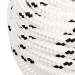 vidaXL Pracovné lano biele 18 mm 100 m polyester – Obrázok 4