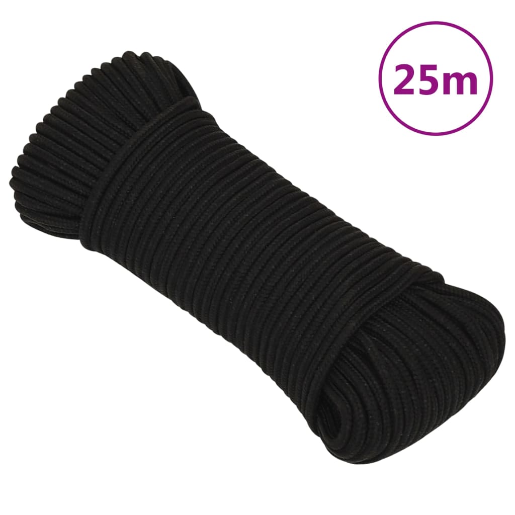 VXL8720287130864_a_en_hd_1.jpg vidaXL Pracovné lano čierne 5 mm 25 m polyester – Obrázok 1