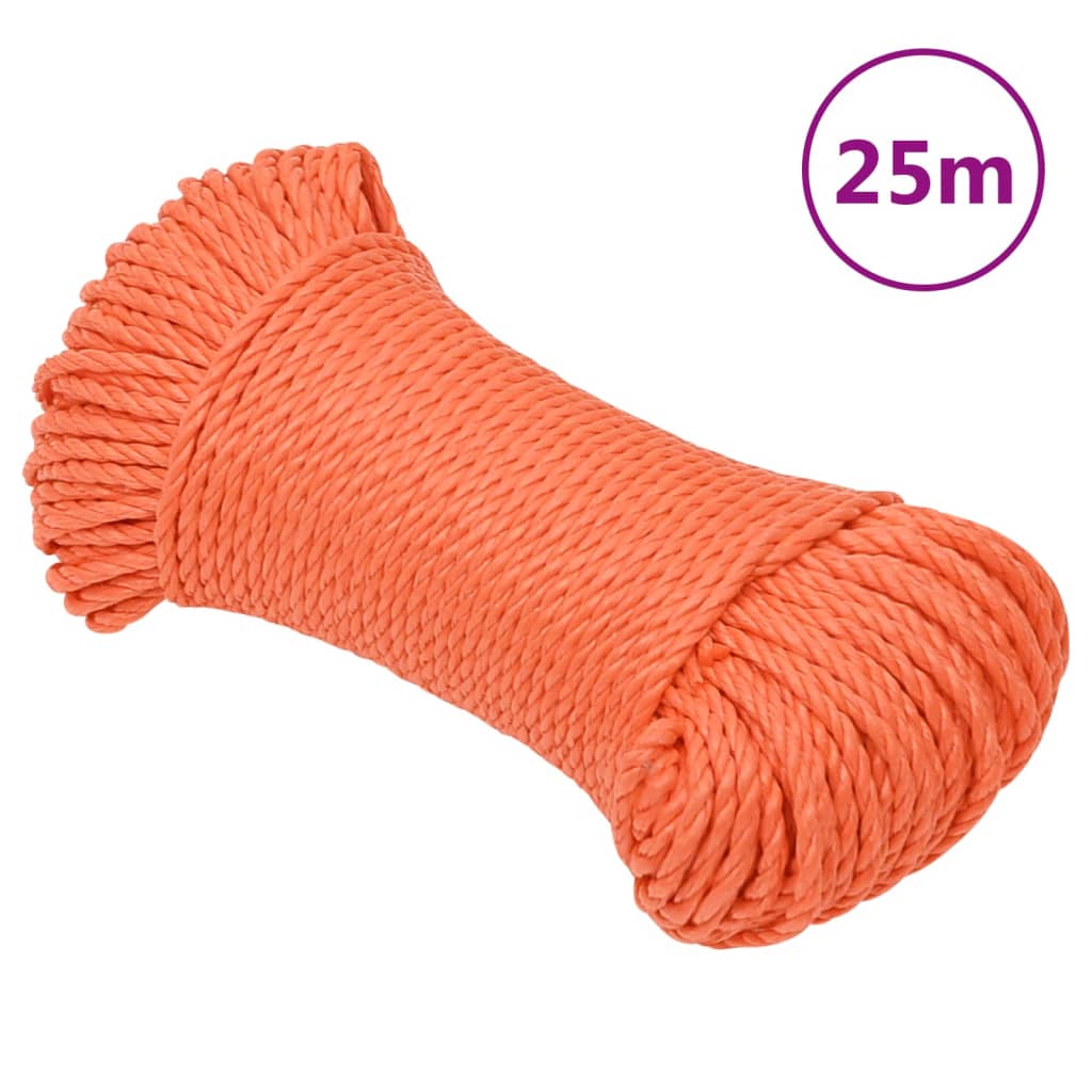 VXL8720287131298_a_en_hd_1.jpg vidaXL Pracovné lano oranžové 6 mm 25 m polypropylén – Obrázok 1