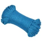 vidaXL Pracovné lano modré 6 mm 50 m polypropylén – Obrázok 2