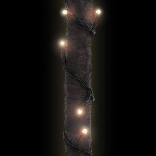 vidaXL LED strom s dizajnom palmy 252 teplých bielych LED 400 cm – Obrázok 6