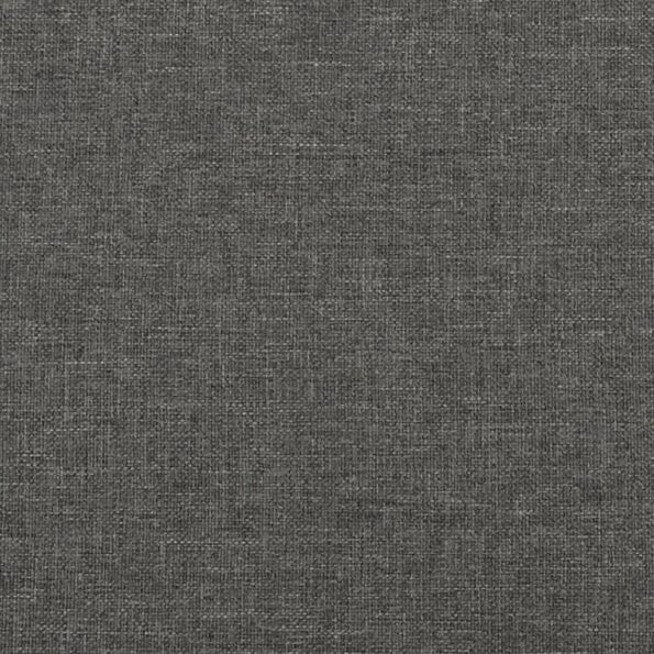 vidaXL Lavička tmavosivá 70x30x30 cm látka – Obrázok 6
