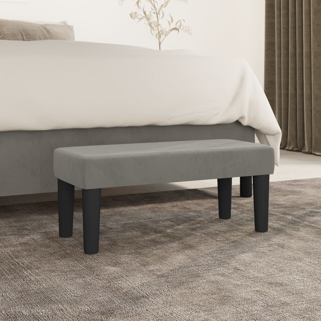 VXL8720287154822_m_en_hd_1.jpg vidaXL Lavička bledosivá 70x30x30 cm zamat – Obrázok 1