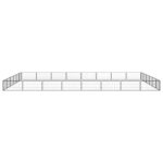 vidaXL Ohrádka pre psov 28 panelov čierna 100x50 cm práškovaná oceľ – Obrázok 2