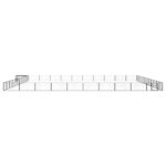vidaXL Ohrádka pre psov 44 panelov čierna 100x50 cm práškovaná oceľ – Obrázok 2