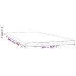 vidaXL Poťah na matrac 90x190x5 cm – Obrázok 7