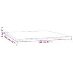 vidaXL Poťah na matrac 160x200x5 cm – Obrázok 7