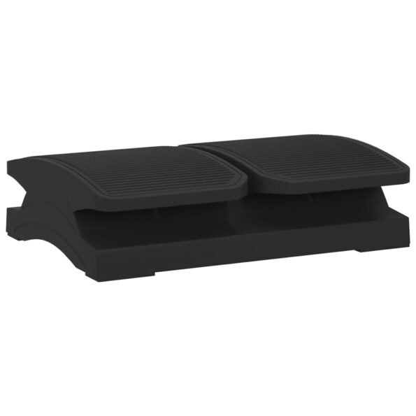 vidaXL Podnožka čierna 43,5x32,5x10,5 cm – Obrázok 3