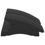 vidaXL Podnožka čierna 43,5x32,5x10,5 cm – Obrázok 4