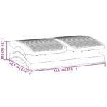 vidaXL Podnožka čierna 43,5x32,5x10,5 cm – Obrázok 7