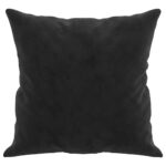 vidaXL Dekoratívne vankúše 2 ks čierne 40x40 cm zamat – Obrázok 4