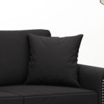 vidaXL Dekoratívne vankúše 2 ks čierne 40x40 cm zamat – Obrázok 5