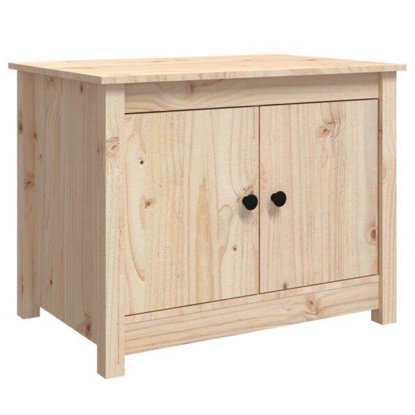 vidaXL Konferenčný stolík 71x49x55 cm borovicový masív – Obrázok 2