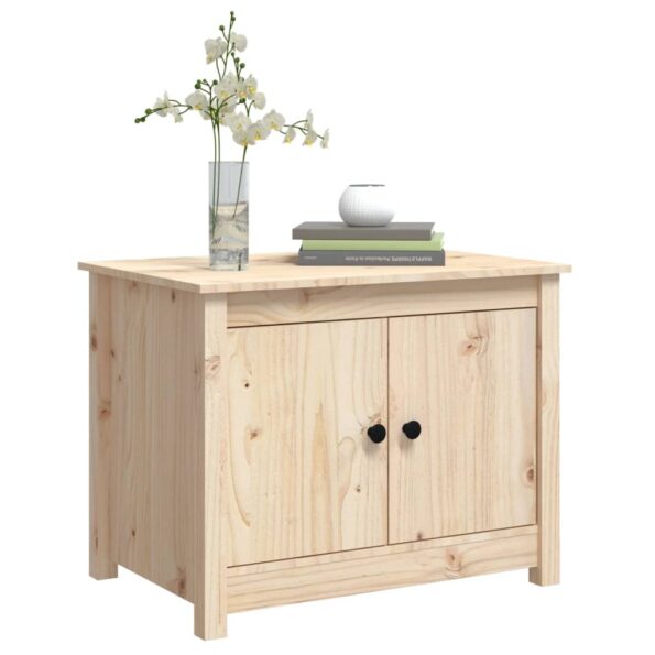 vidaXL Konferenčný stolík 71x49x55 cm borovicový masív – Obrázok 4