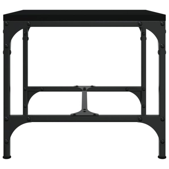vidaXL Bočné stolíky 2 ks čierne 40x40x35 cm spracované drevo – Obrázok 6
