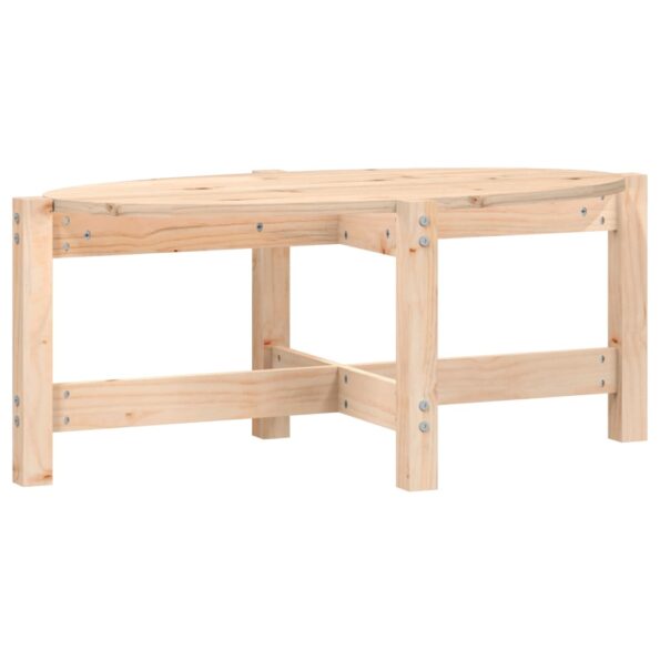 vidaXL Konferenčný stolík 87x48x35 cm borovicový masív – Obrázok 2