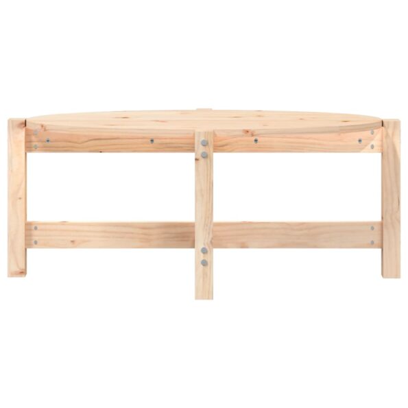 vidaXL Konferenčný stolík 87x48x35 cm borovicový masív – Obrázok 5