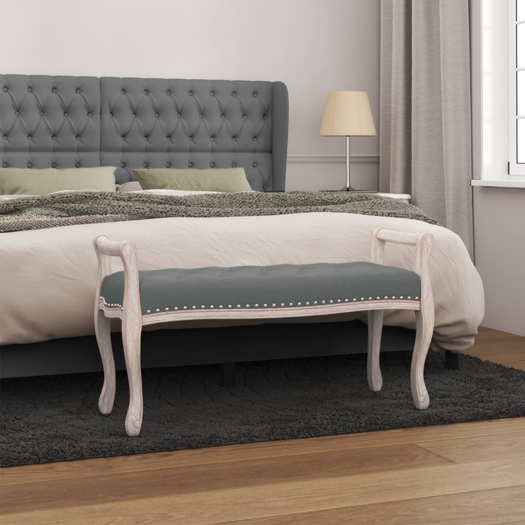 VXL8720287211822_m_en_hd_1.jpg vidaXL Lavička tmavosivá 110x45x60 cm látka – Obrázok 1