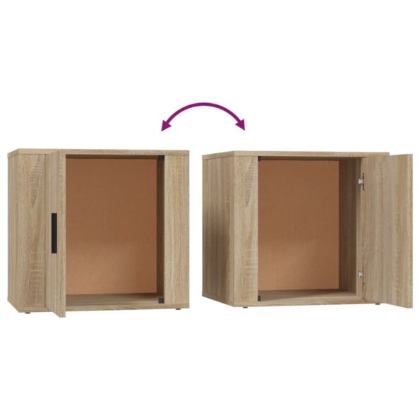 vidaXL Nočné stolíky 2 ks dub sonoma 50x39x47 cm – Obrázok 9