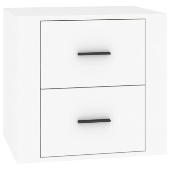 vidaXL Nočný stolík biely 50x39x47 cm – Obrázok 2