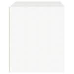 vidaXL Nočný stolík biely 50x39x47 cm – Obrázok 7