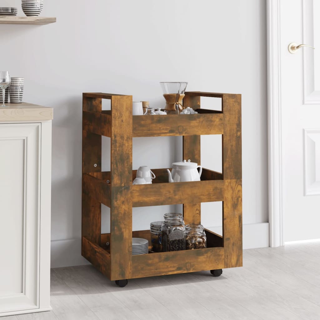 VXL8720287222255_m_en_hd_1.jpg vidaXL Kuchynský vozík dymový dub 60x45x80 cm spracované drevo – Obrázok 1