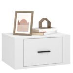 vidaXL Nástenné nočné stolíky 2 ks biele 50x36x25 cm – Obrázok 4